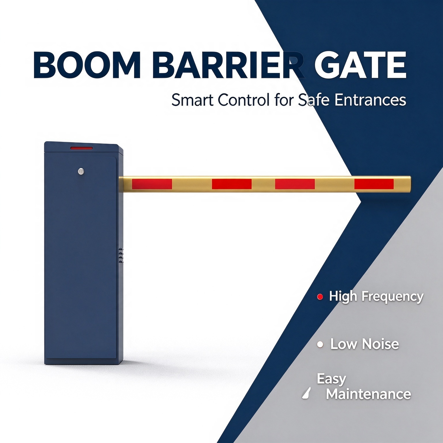 Automatic barrier as part of a parking access system