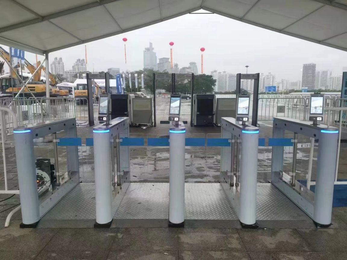 automatic-swing-barrier-gate-corporate-access-control