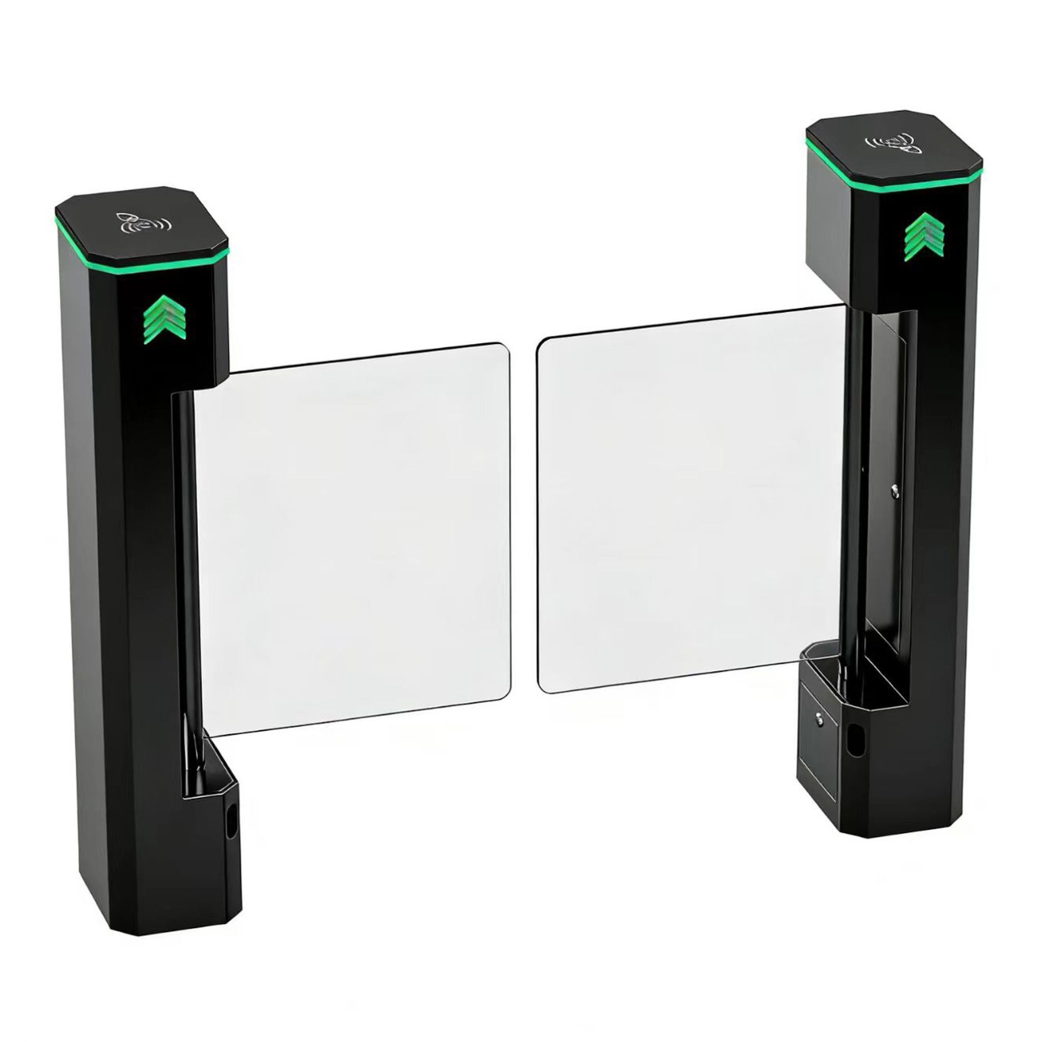 automatic-swing-barrier-turnstile-biometric-face-recognition-gyms