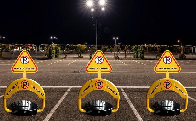 automatic-vip-parking-space-barrier-lock-remote-access-control