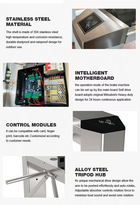 biometric-face-recognition-automatic-tripod-turnstile-gyms-fitness-centers