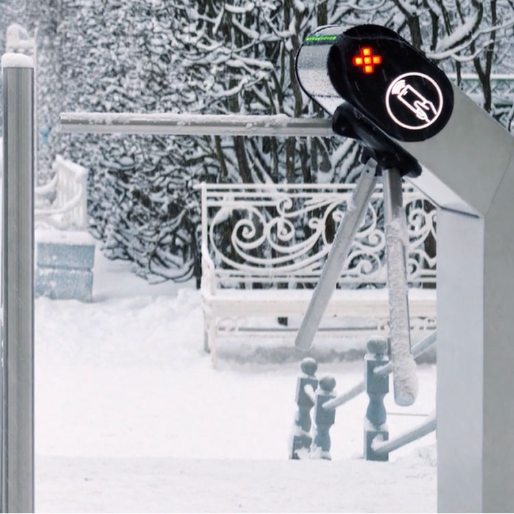 Biometric Facial Recognition Automatic Tripod Turnstile Gate for Gyms and Fitness Clubs – Advanced Member Access Control Solution