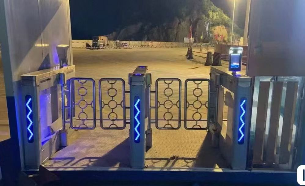 Brushless Motor Tripod Turnstile Gate - IP54 Dust-Proof Access Control System with Anti-Tailgating for Office Parking Management