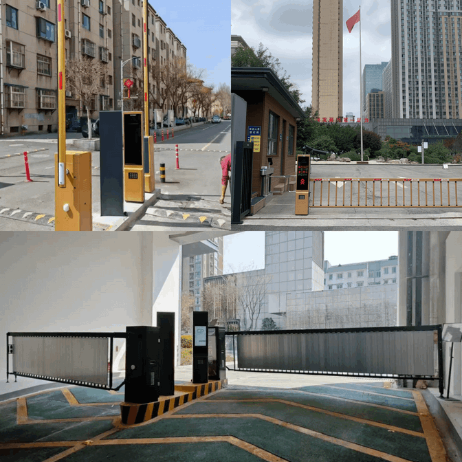 Custom 6-Meter Long Arm Barrier Gate with Adjustable Length & Long-Range Wireless Remote Control - Heavy-Duty Vehicle Access Control & Boom Gate System