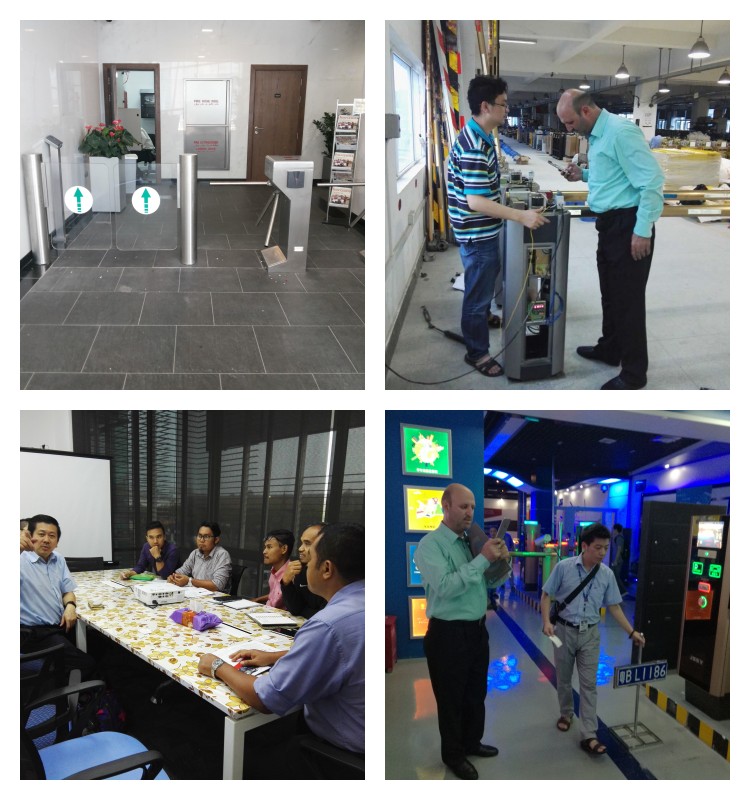Digital Ticket Validation Automatic Tripod Turnstile Gate with Biometric Face Recognition for Stadiums and Arenas – Professional Access Control System