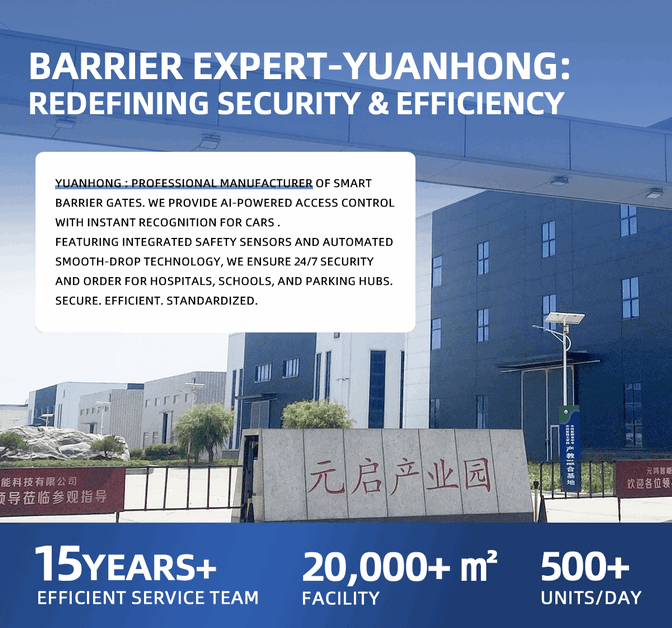 Folding Parking Boom Gate with Multi-Channel Wireless Remote Control - Smart Articulated Arm Vehicle Access Control System