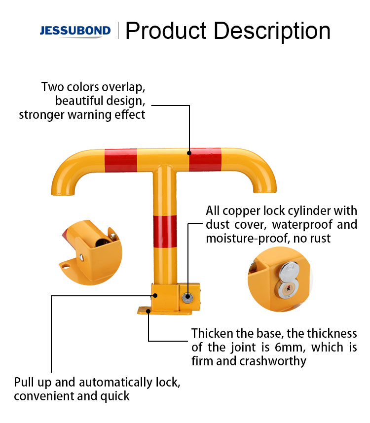 heavy-duty-t-shape-manual-parking-space-barrier-lock