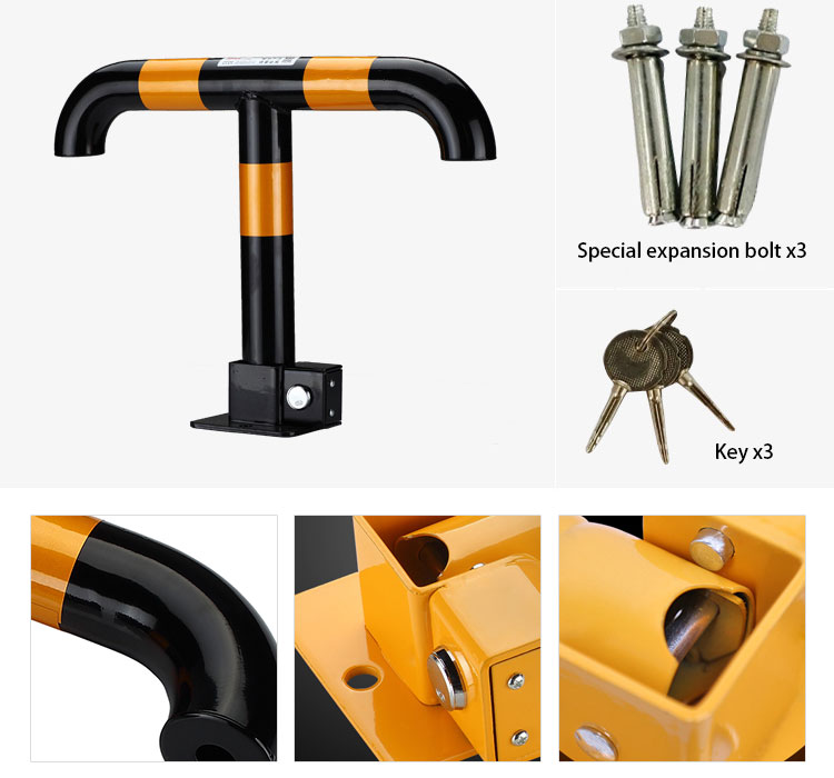 heavy-duty-t-shape-manual-parking-space-barrier-lock
