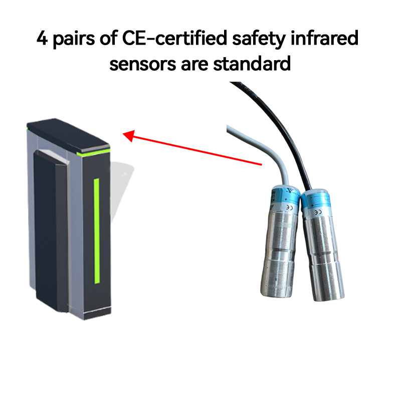high-speed-automatic-flap-barrier-transit-access-control