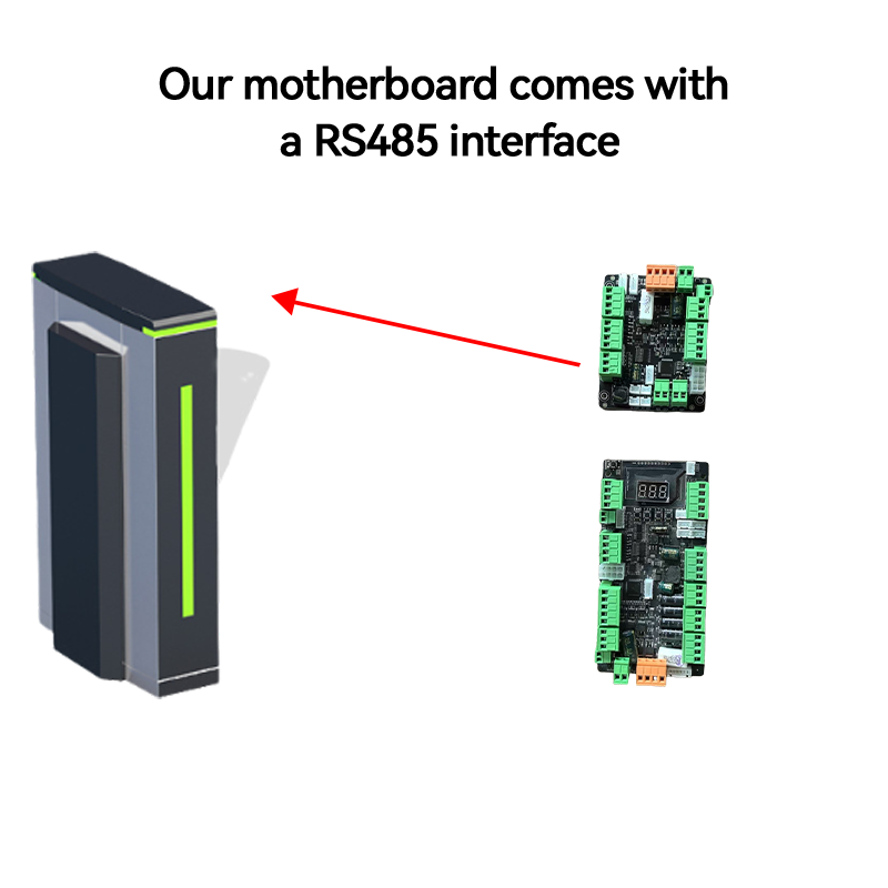 high-speed-automatic-flap-barrier-transit-access-control
