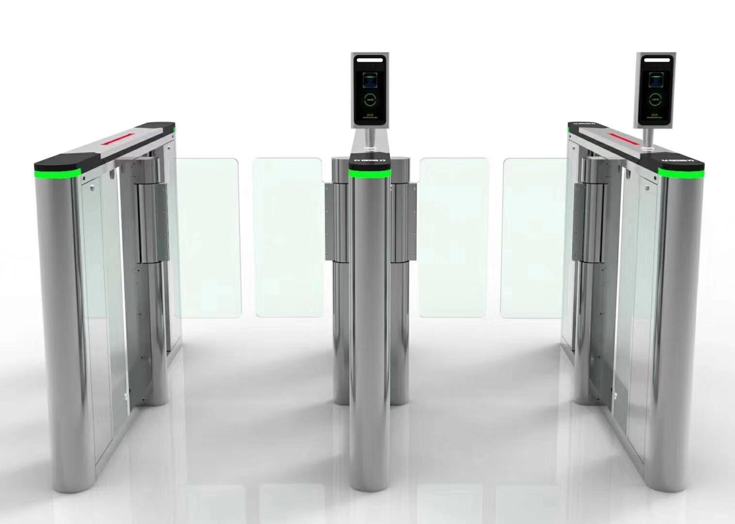 High-Speed RFID Optical Speedlane Turnstile Gate for Corporate Lobbies – Premium Entrance Control and Access Management System