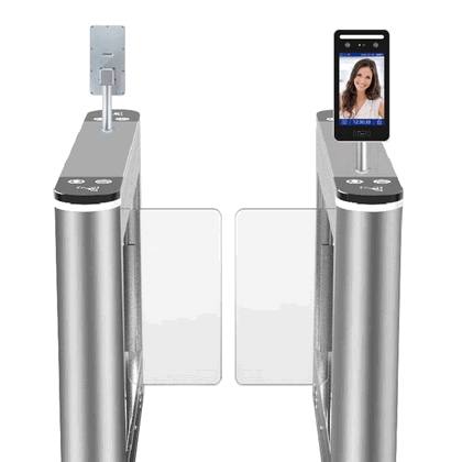 high-speed-smart-optical-barrier-turnstile-airport-access-control