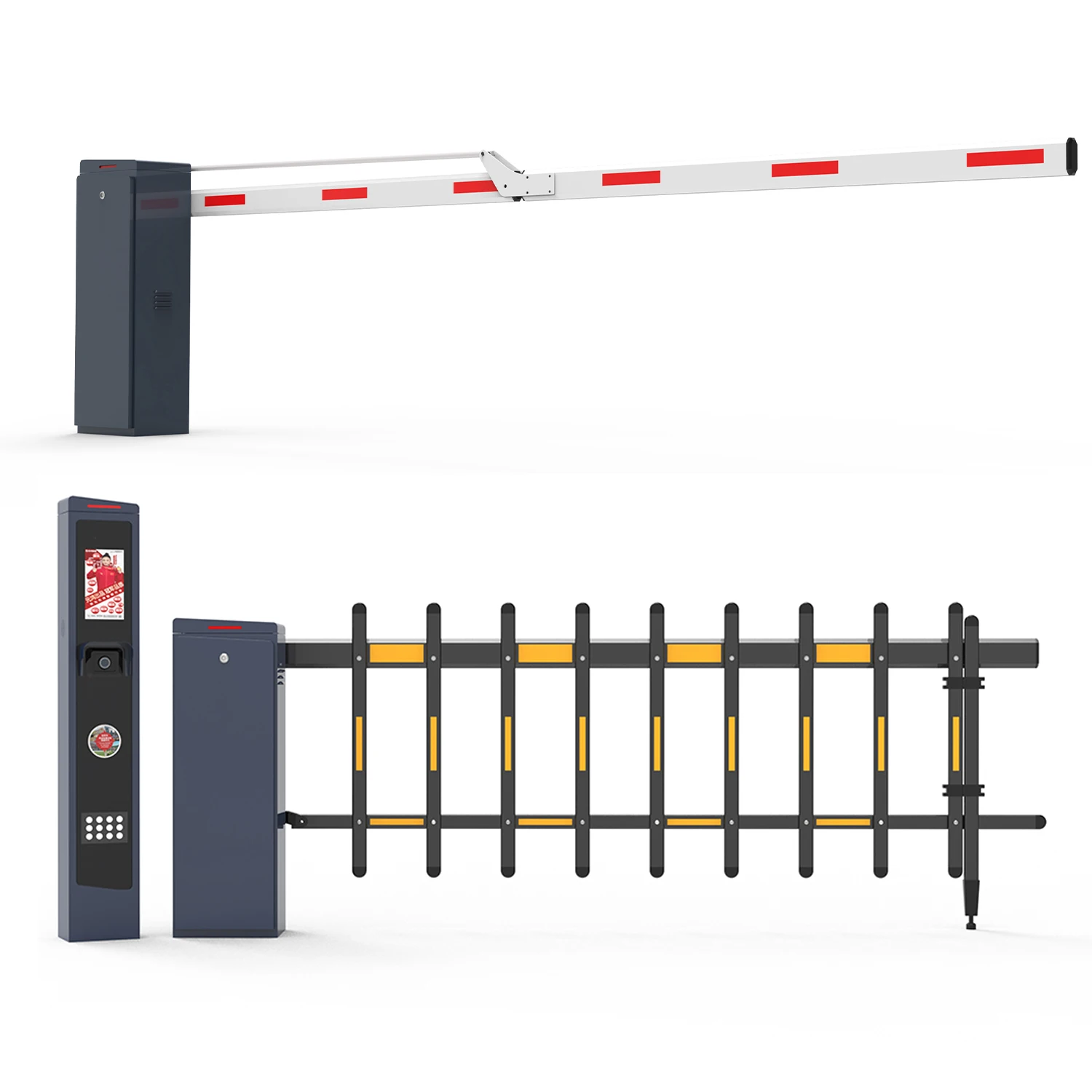 industrial-rfid-security-barrier-gate-aluminum-arm