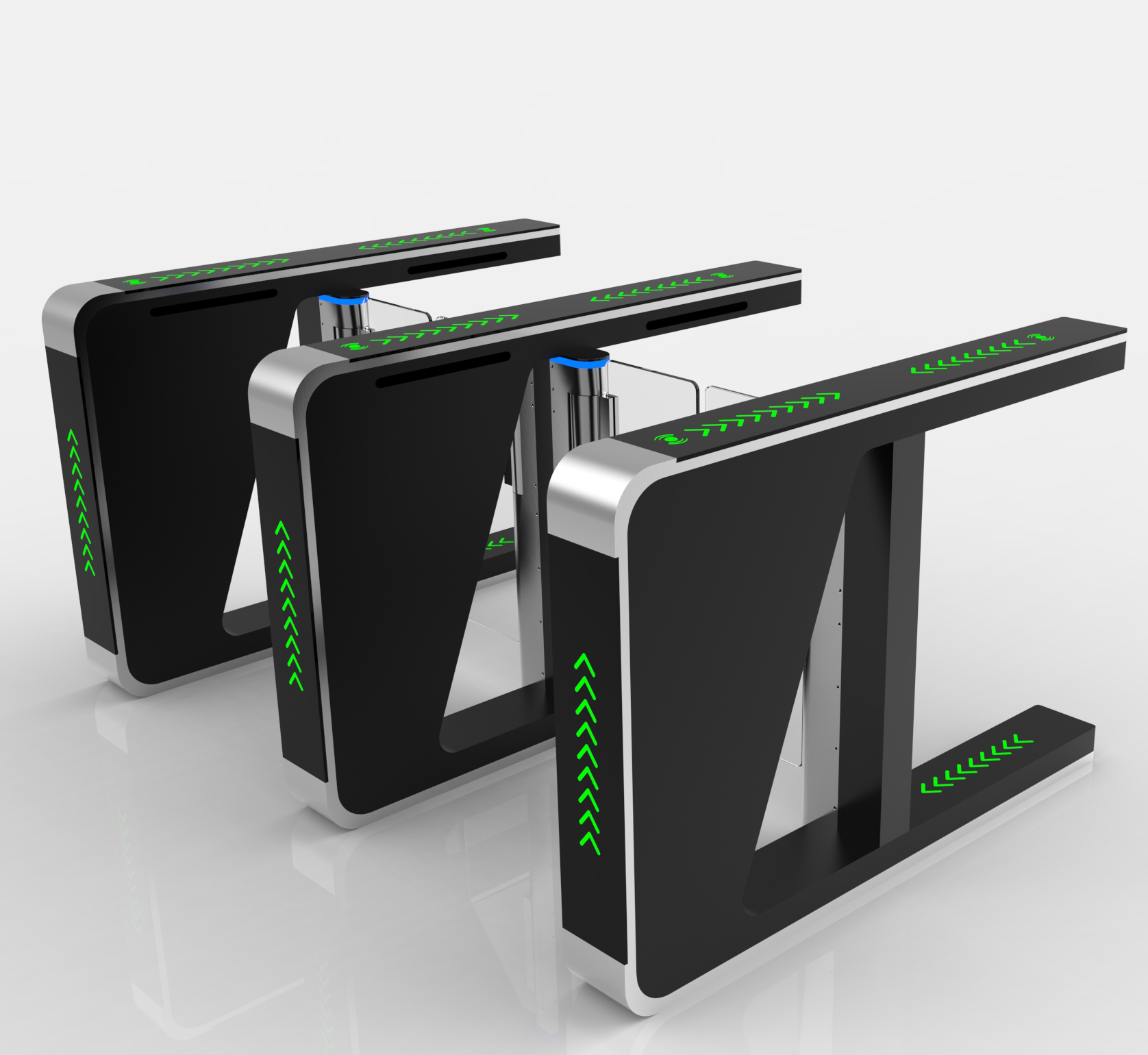 ip66-weatherproof-optical-swing-barrier-access-control