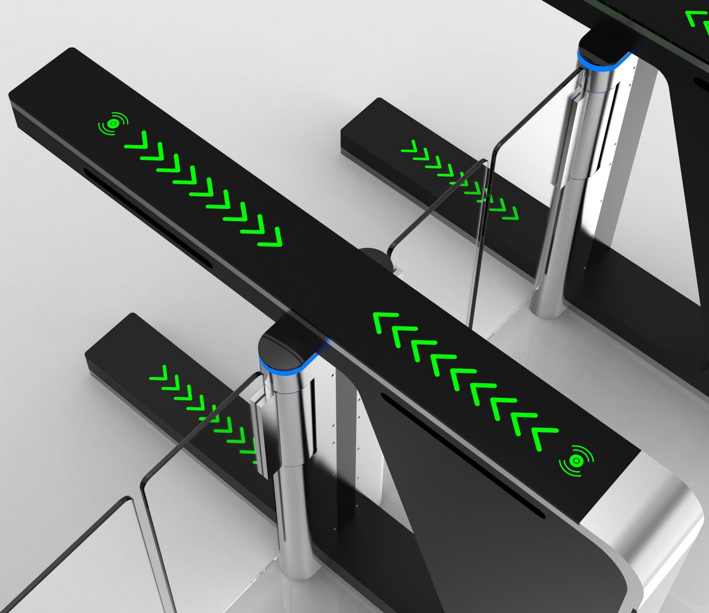 ip66-weatherproof-optical-swing-barrier-access-control