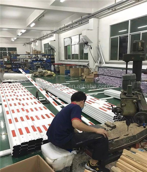 Intelligent Brushless Motor Boom Barrier Gate with RFID Access Control System – Industrial Factory Perimeter and Parking Solution