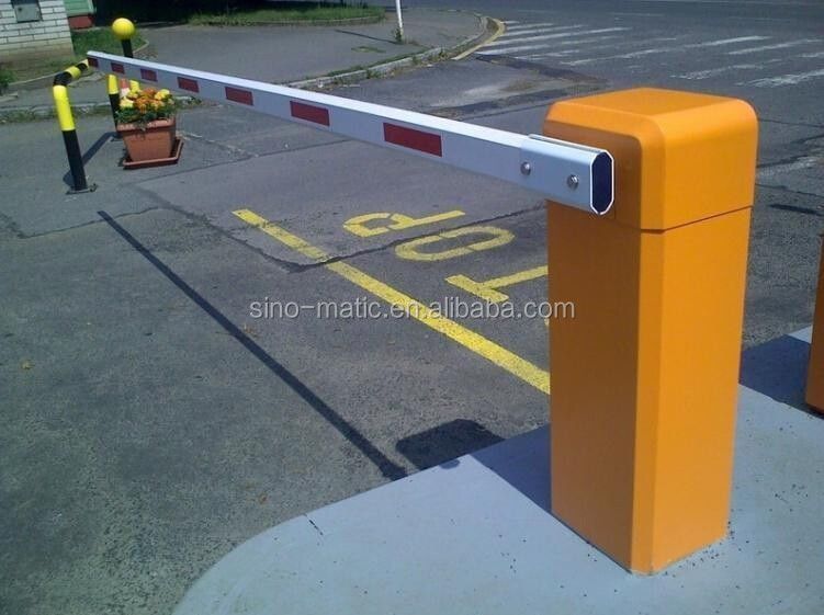 Intelligent Brushless Motor Boom Barrier Gate with RFID Access Control System – Industrial Factory Perimeter and Parking Solution