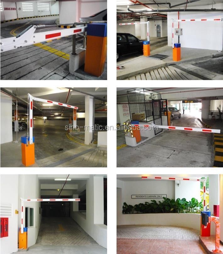Intelligent Brushless Motor Boom Barrier Gate with RFID Access Control System – Industrial Factory Perimeter and Parking Solution