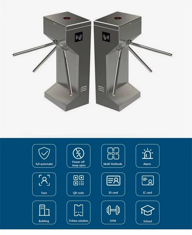 professional-stainless-steel-304-automatic-tripod-turnstile-corporate-offices