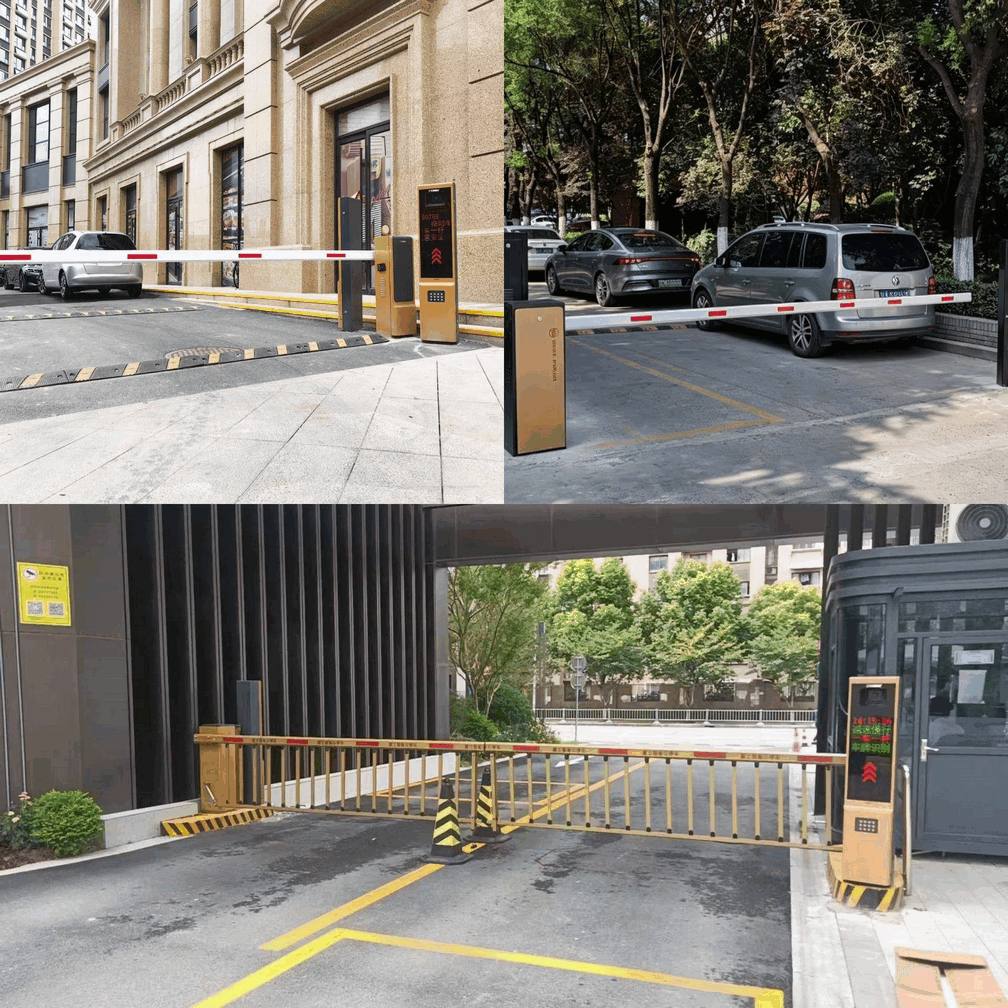 Smart DC Motor Driveway Barrier Gate System - Automated Residential Vehicle Access Control & Security Boom Barrier